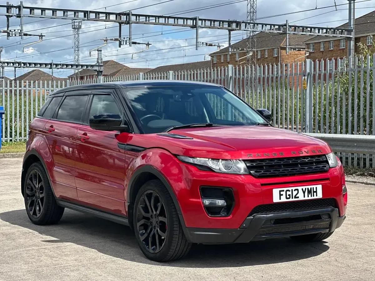 Used Land Rover Range Rover evoque Dynamic 2012 Red SUV