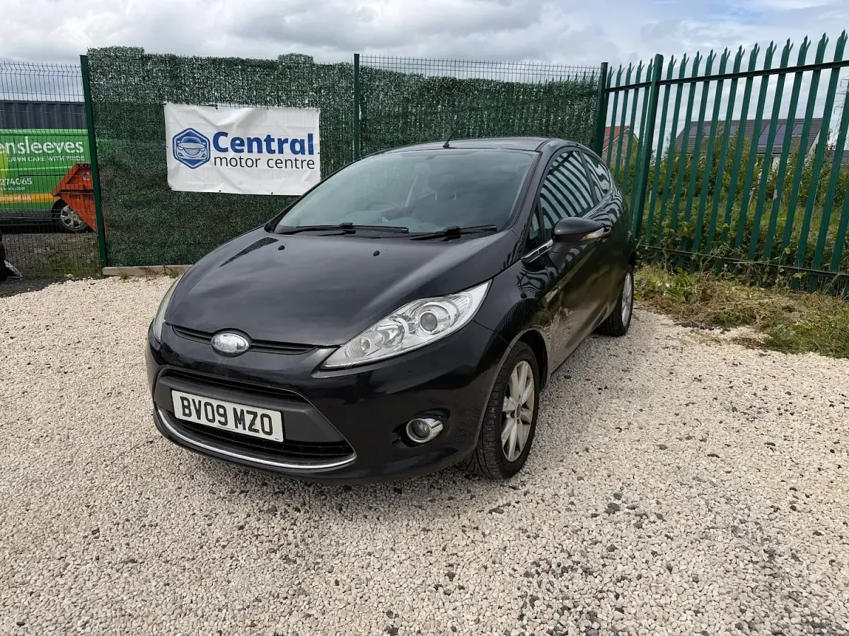 Used Ford Fiesta Zetec 2009 Black Hatchback
