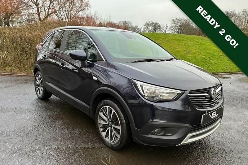 Used Vauxhall Crossland X Elite 110 HP (80 kW) 2019 Blue SUV