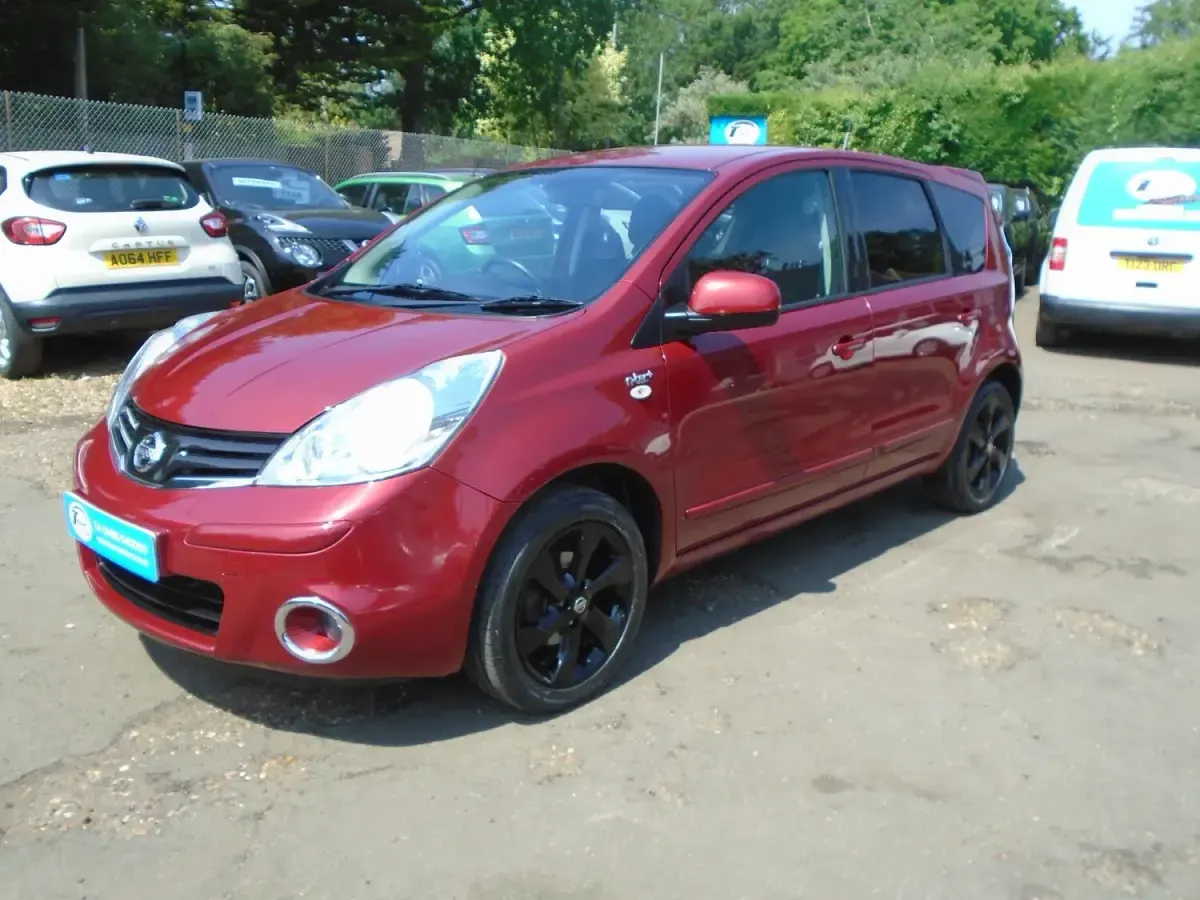 Used Nissan Note N-TEC 2012 Red Hatchback