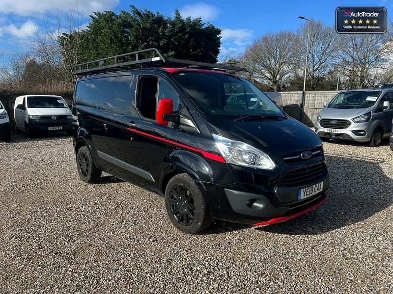 Used Ford Transit Custom Trend 170 HP (125 kW) 2018 Black Van