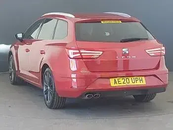 Used Seat Leon XCELLENCE Lux 150 HP (110 kW) 2020 Red Estate