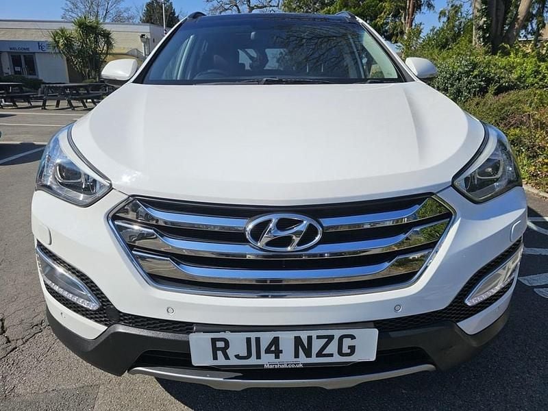 Used Hyundai Santa Fe Premium SE 2014 White SUV