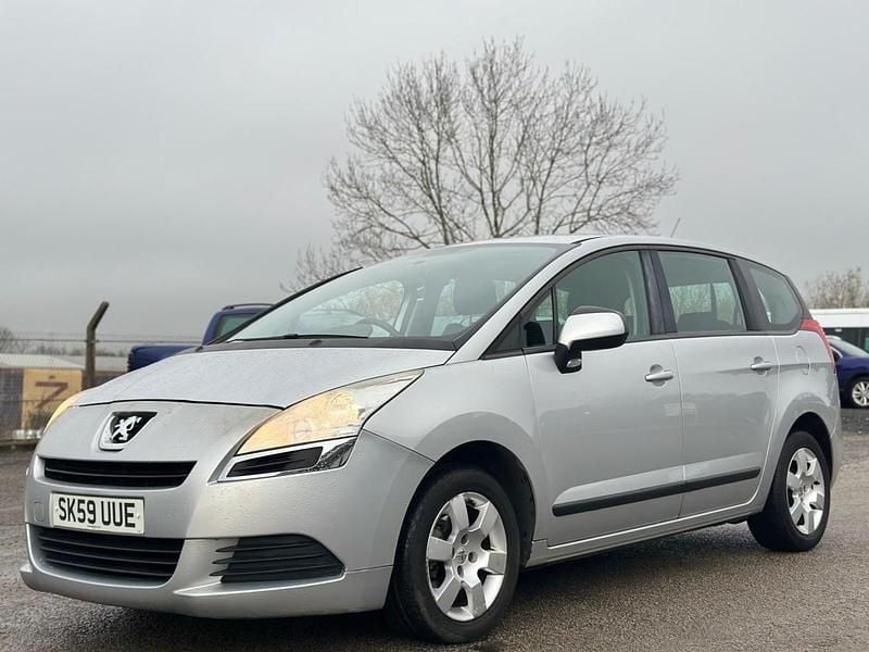 Silver Used 2010 Peugeot 5008 Active MPV | £1,695 (Good price) - Image 1/4
