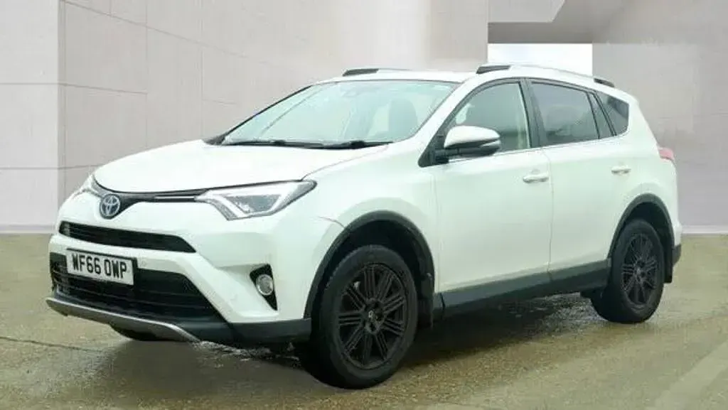 Used Toyota RAV4 Hybrid 2016 White SUV