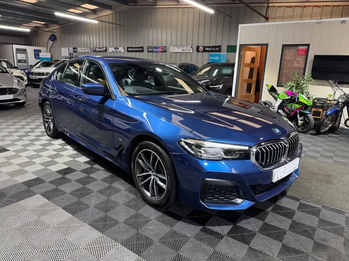 Used BMW 530e M Sport 2020 Blue Sedan