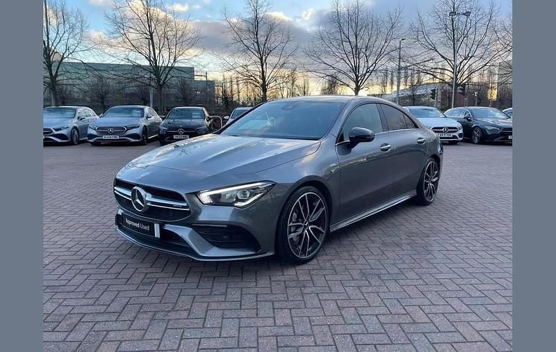 Used Mercedes CLA35 AMG Premium 306 HP (225 kW) 2023 Grey Coupe