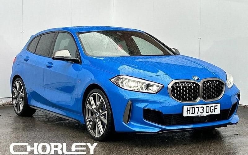 Used BMW M135 Advantage 306 HP (225 kW) 2024 Blue Hatchback