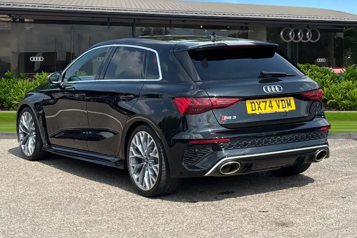 Used Audi RS3 Sportback Performance 400 HP (294 kW) 2024 Black Hatchback