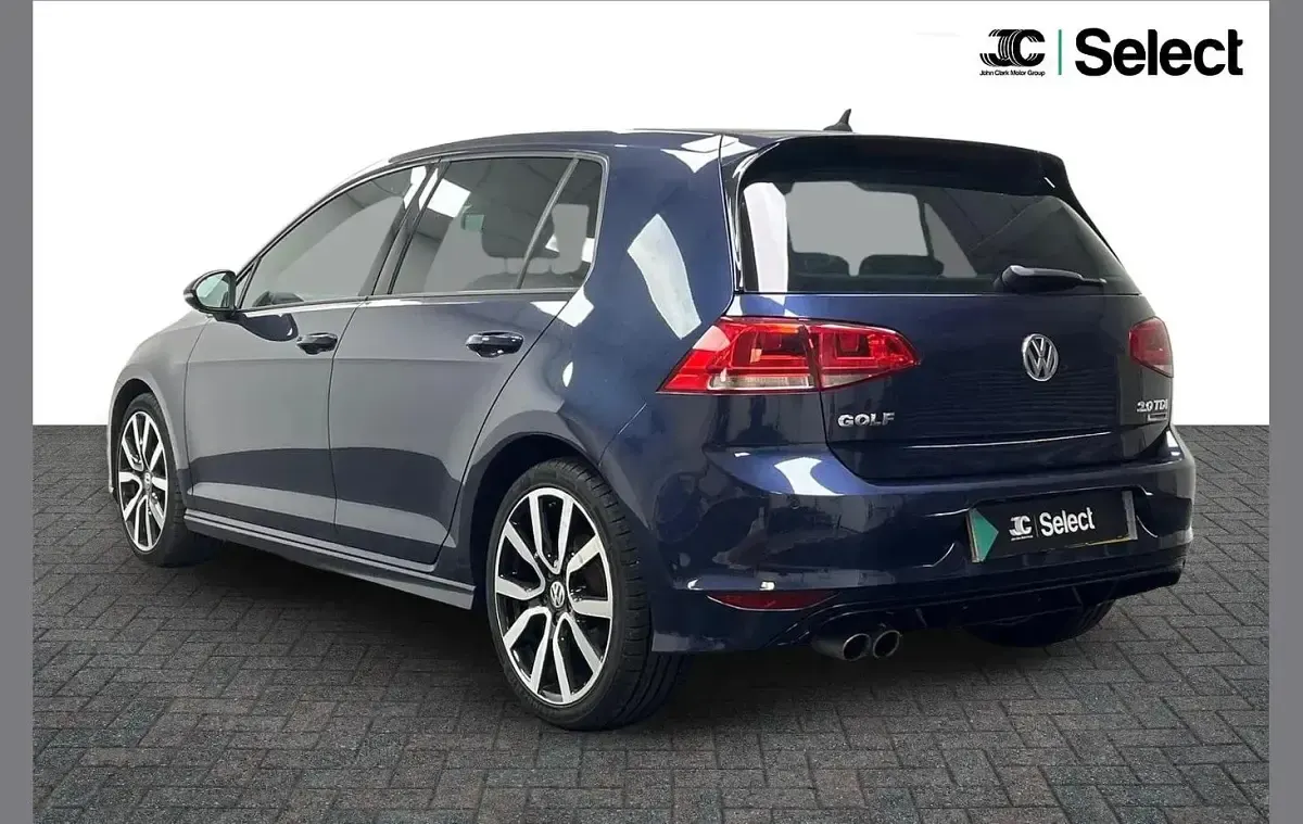 Used VW Golf VII R-line Edition 147 HP (108 kW) 2016 Blue Hatchback
