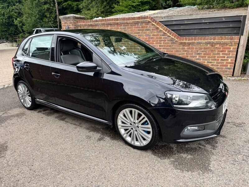Black Used 2015 VW Polo BlueGT Hatchback | £9,495 (A bit pricey) - Image 1/4
