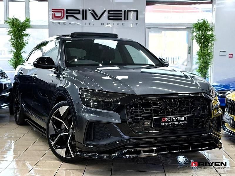 Used Audi Q8 S-Line 286 HP (210 kW) 2019 Grey SUV