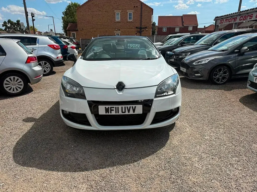 Used Renault Mégane Cabriolet GT-Line 2011 White Cabriolet