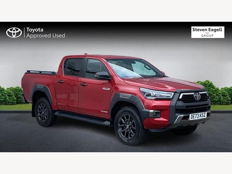 Red Used 2023 Toyota HiLux Pickup | £36,690 (Expensive) - Image 1/3