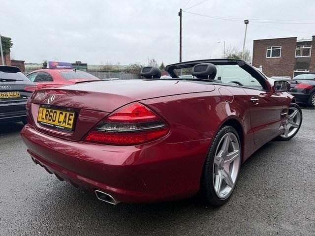 Used Mercedes SL500 2010 Red Cabriolet