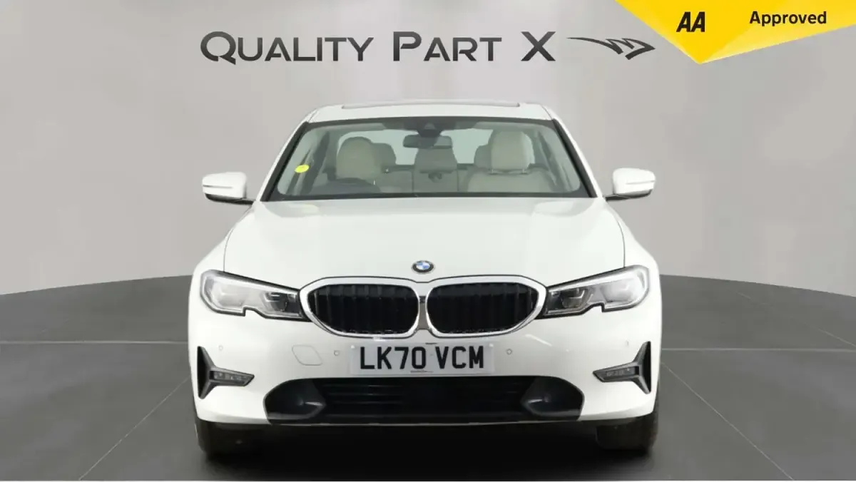 Used BMW 320 Sport Line 184 HP (135 kW) 2020 White Sedan