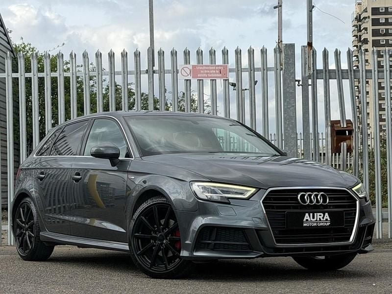 Used Audi A3 Sportback S-Line 150 HP (110 kW) 2017 Grey Hatchback