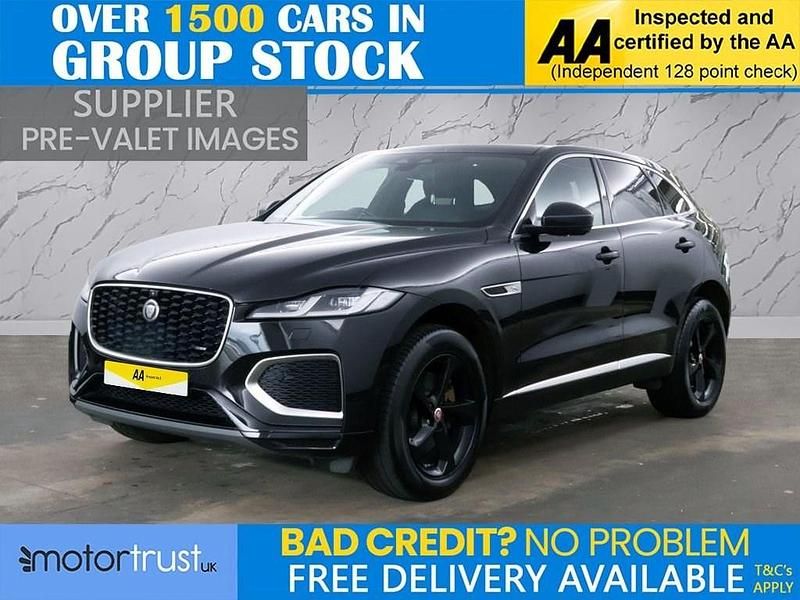 Used Jaguar F-Pace R-Dynamic 163 HP (119 kW) 2021 Black SUV