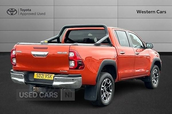 Used Toyota HiLux 2021 Orange Pickup