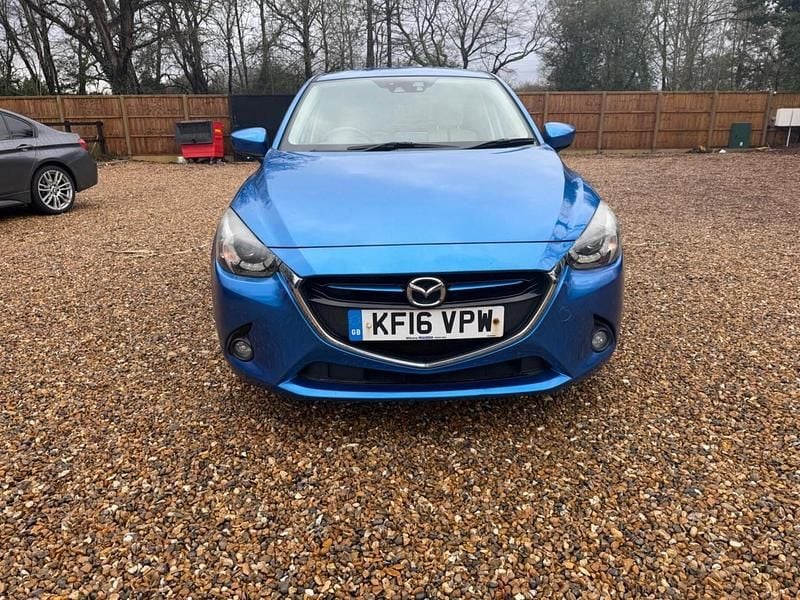 Used Mazda 2 Inclusive 2016 Blue Hatchback