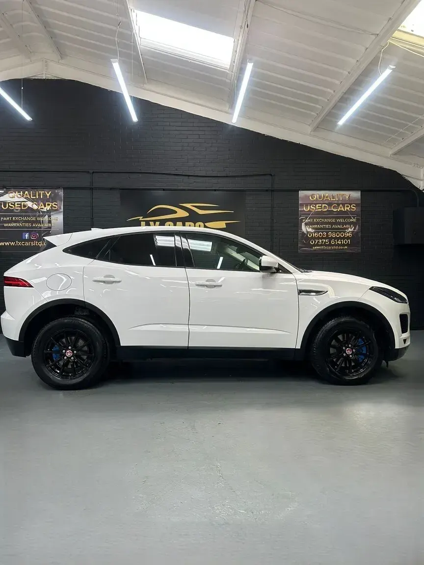 Used Jaguar E-Pace 150 HP (110 kW) 2018 White SUV