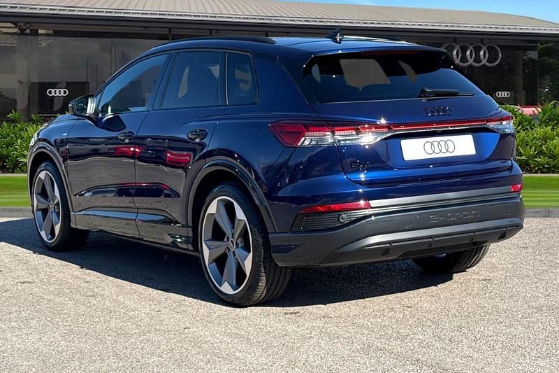 New Audi Q4 e-tron Black Edition 150 kW (204 HP) 2026 Blue SUV