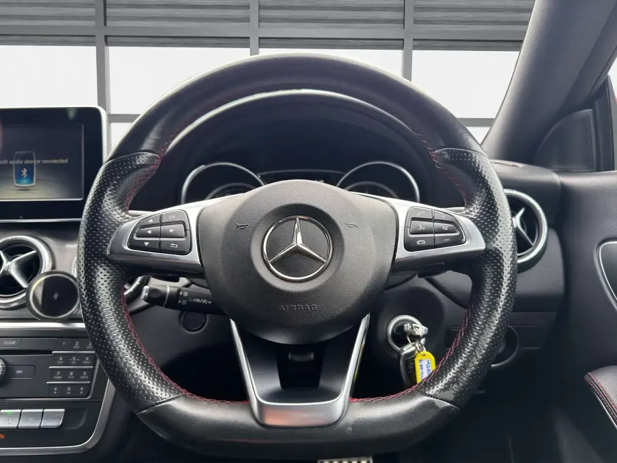 Used Mercedes CLA200 AMG line 136 HP (100 kW) 2017 Grey Sedan
