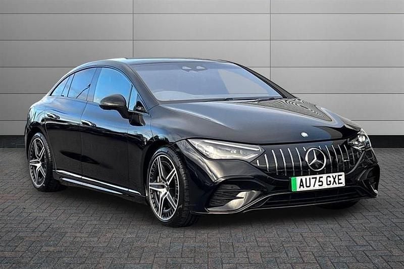 Used Mercedes EQE AMG 53 Night 459 kW (625 HP) 2025 Obsidian black Sedan