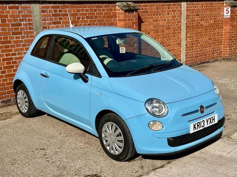 Used Fiat 500 S 69 HP (50 kW) 2013 Blue Hatchback