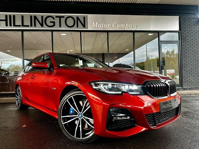 Orange Used 2021 BMW 330e M Sport Sedan | £25,995 (Expensive) - Image 1/4