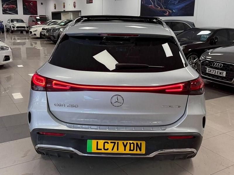 Used Mercedes EQA250 AMG line 139 kW (190 HP) 2021 Silver SUV