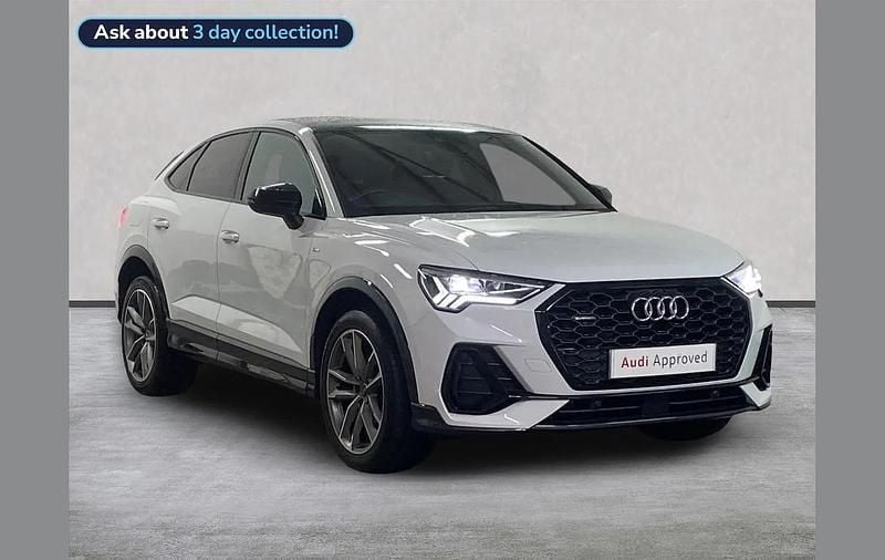Used Audi Q3 Black Edition 196 HP (144 kW) 2021 White SUV