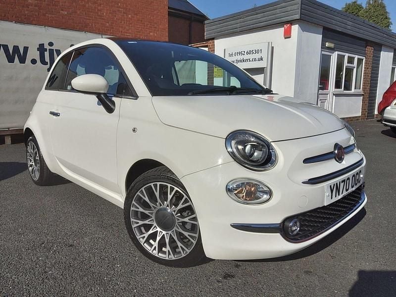 White Used 2020 Fiat 500 Star Hatchback | £8,990 (Fair price) - Image 1/2