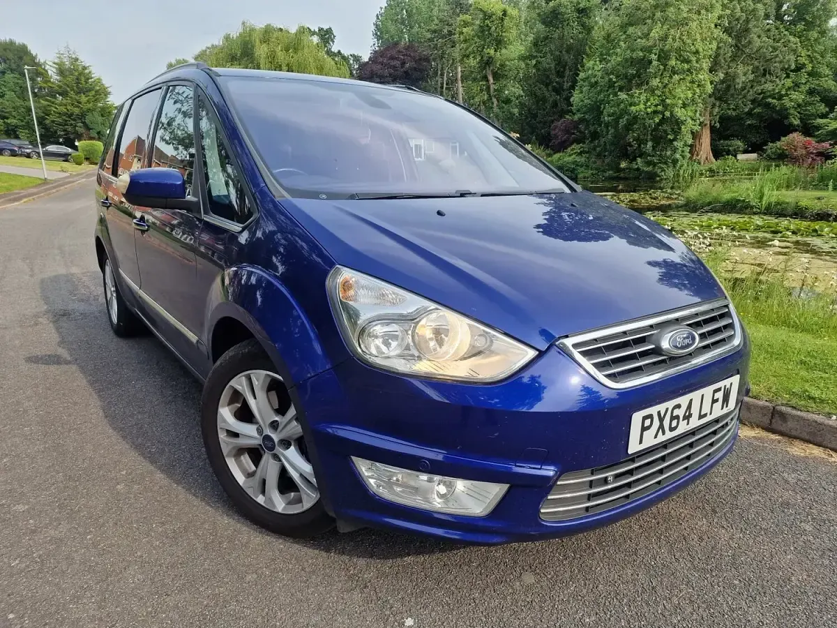 Used Ford Galaxy Titanium 140 HP (102 kW) 2014 Blue MPV