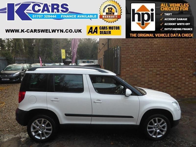 White Used 2011 Skoda Yeti Elegance SUV | £6,995 (A bit pricey) - Image 1/3