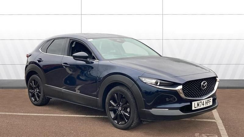 Blue Used 2024 Mazda CX-30 Homura-Line SUV | £20,858 - Image 1/3