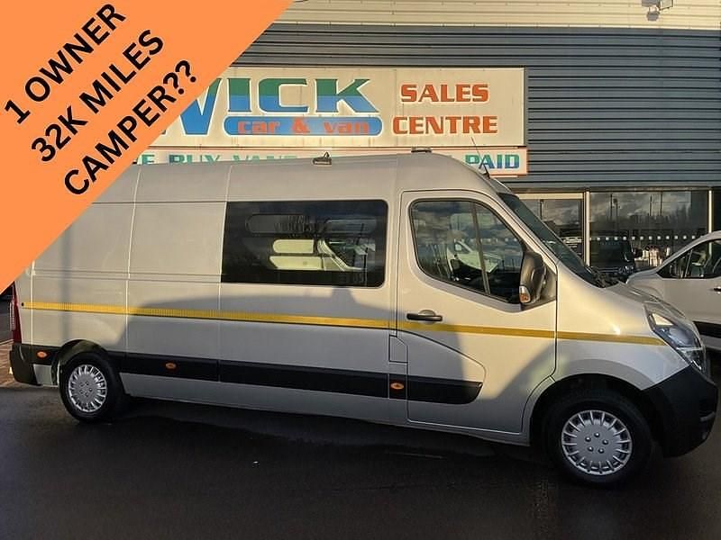 Used Vauxhall Movano Edition 135 HP (99 kW) 2021 Silver MPV