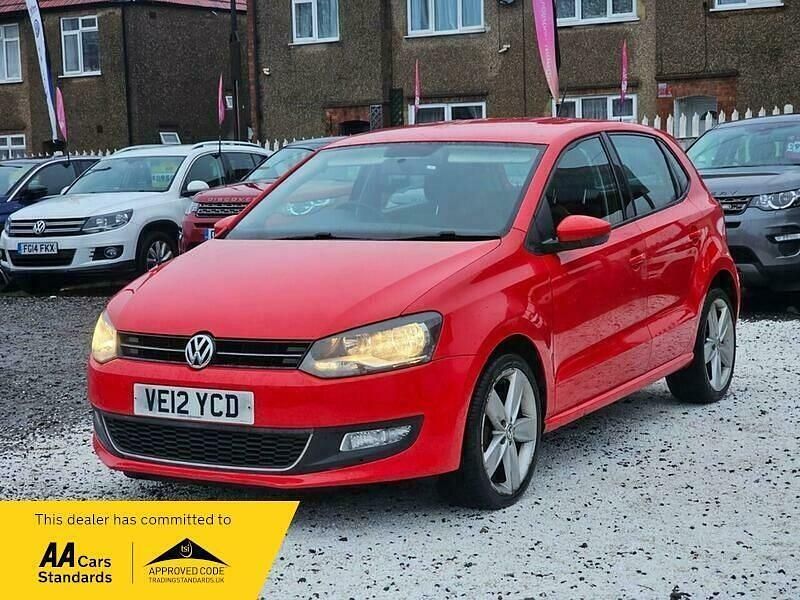 Used VW Polo SEL 90 HP (66 kW) 2012 Red Hatchback