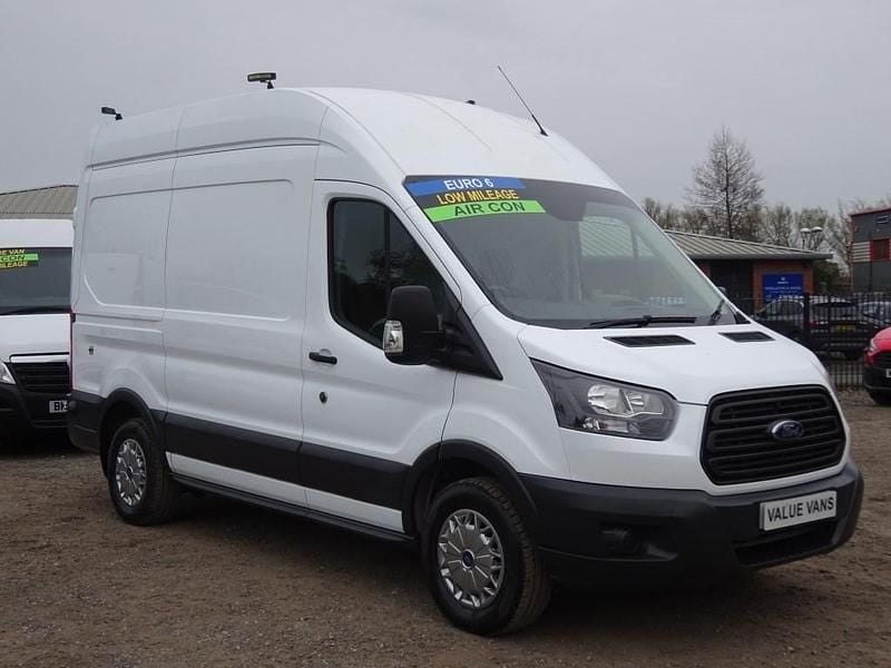 Used Ford Transit 130 HP (95 kW) 2019 White Van