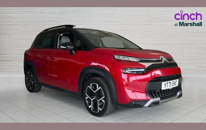 Used Citroën C3 Aircross PureTech 128 HP (94 kW) 2021 Red SUV