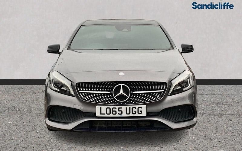 Used Mercedes A200 AMG Line Premium Plus 136 HP (100 kW) 2018 Grey Hatchback