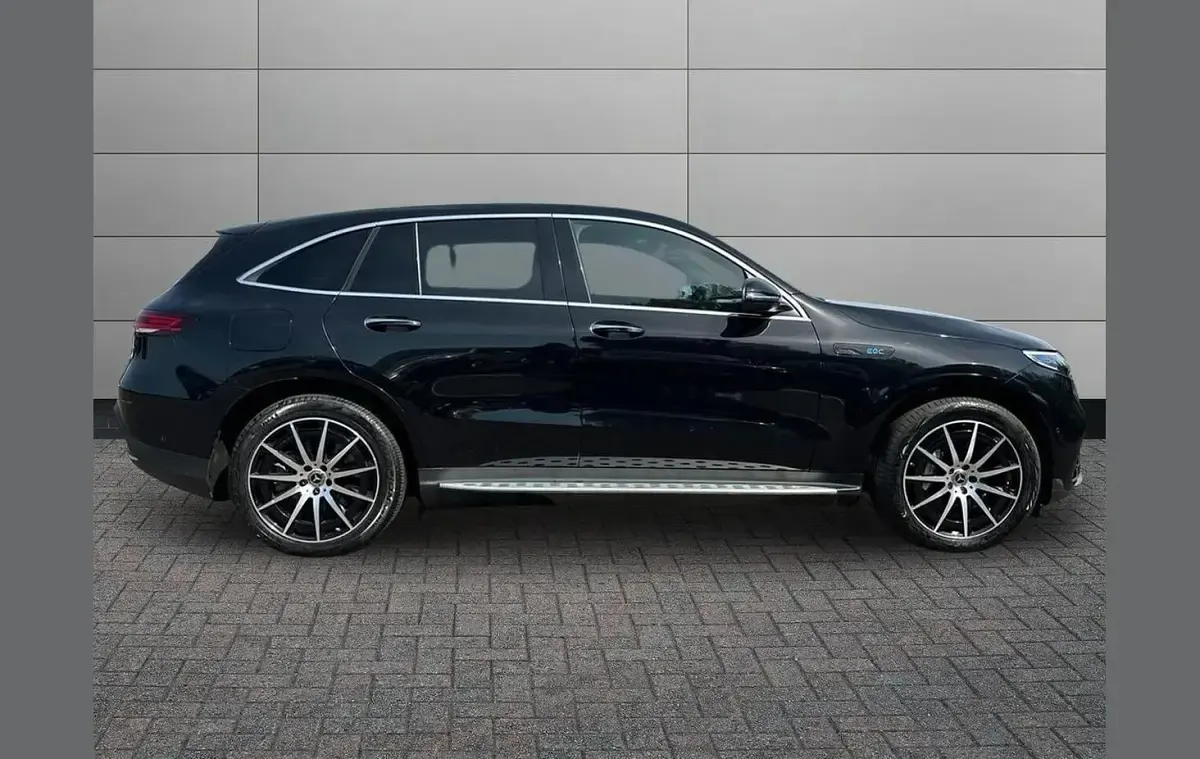 Used Mercedes EQC400 AMG line 300 kW (408 HP) 2023 Black SUV