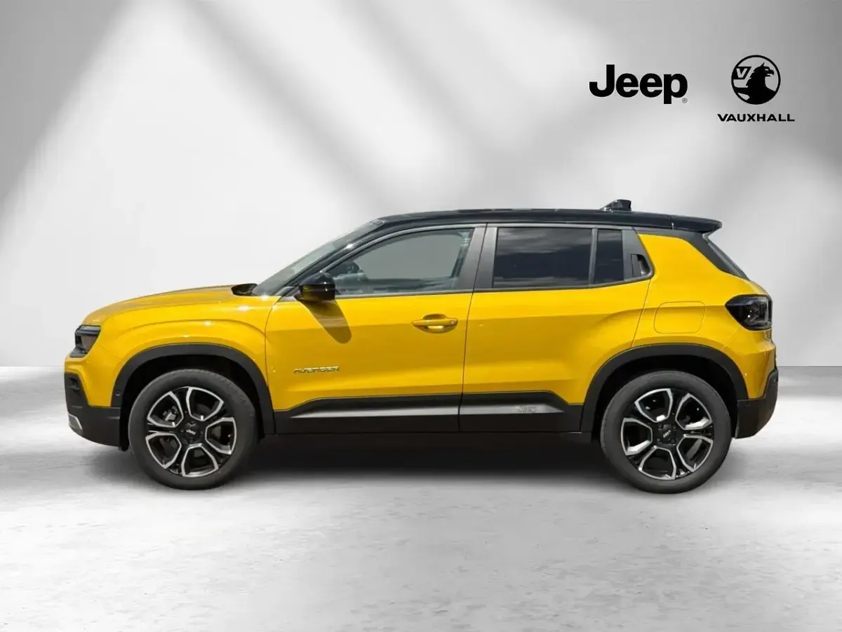 Used Jeep Avenger EV Summit 113 kW (154 HP) 2025 Yellow SUV