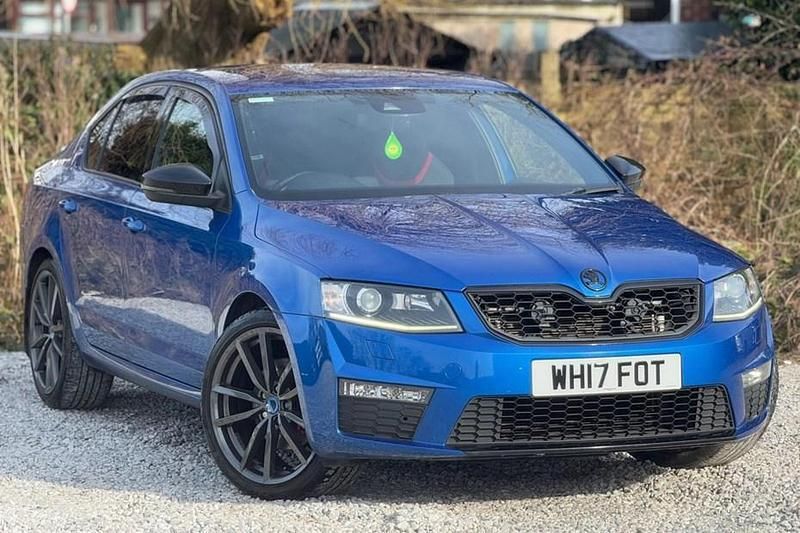 Blue Used 2017 Skoda Octavia vRS Hatchback | £9,495 (Fair price) - Image 1/1