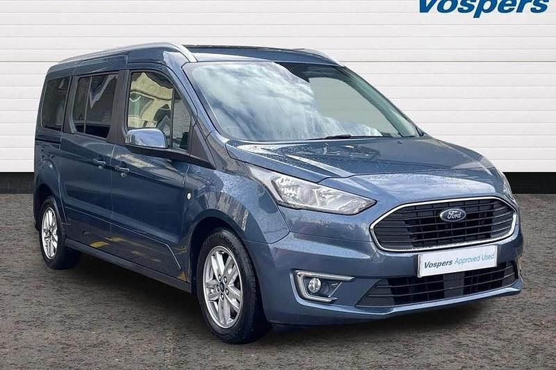 Used Ford Grand Tourneo Connect Titanium 120 HP (88 kW) 2020 Blue MPV