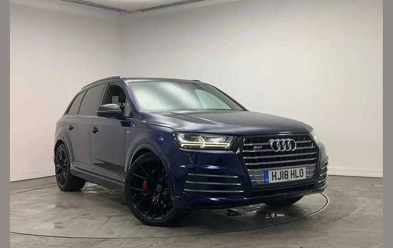 Used Audi SQ7 Comfort 435 HP (319 kW) 2018 Blue SUV