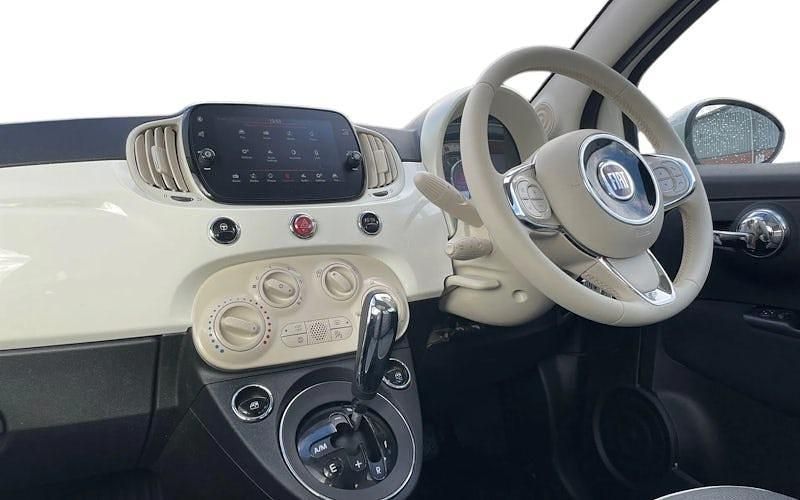 Used Fiat 500 Lounge 69 HP (50 kW) 2020 White Hatchback