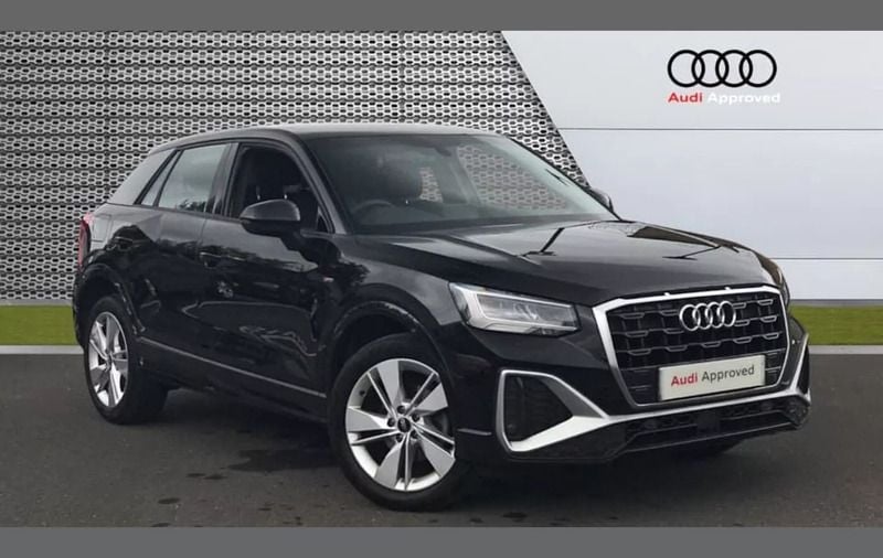 Black Used 2021 Audi Q2 S-Line SUV | £19,000 (Good price) - Image 1/4