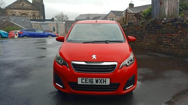 Begagnad Peugeot 108 Active 68 HK (50 kW) 2016 Röd Halvkombi