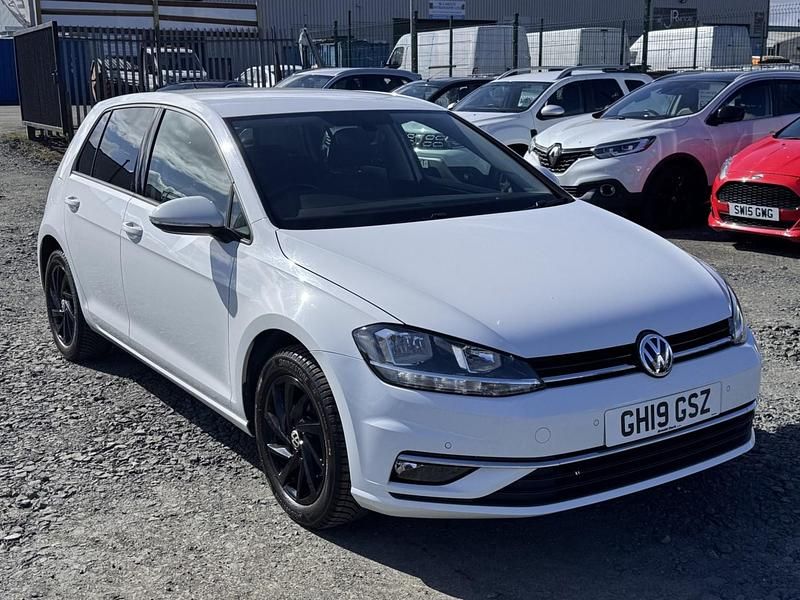 Used VW Golf VII Match 2019 White Hatchback